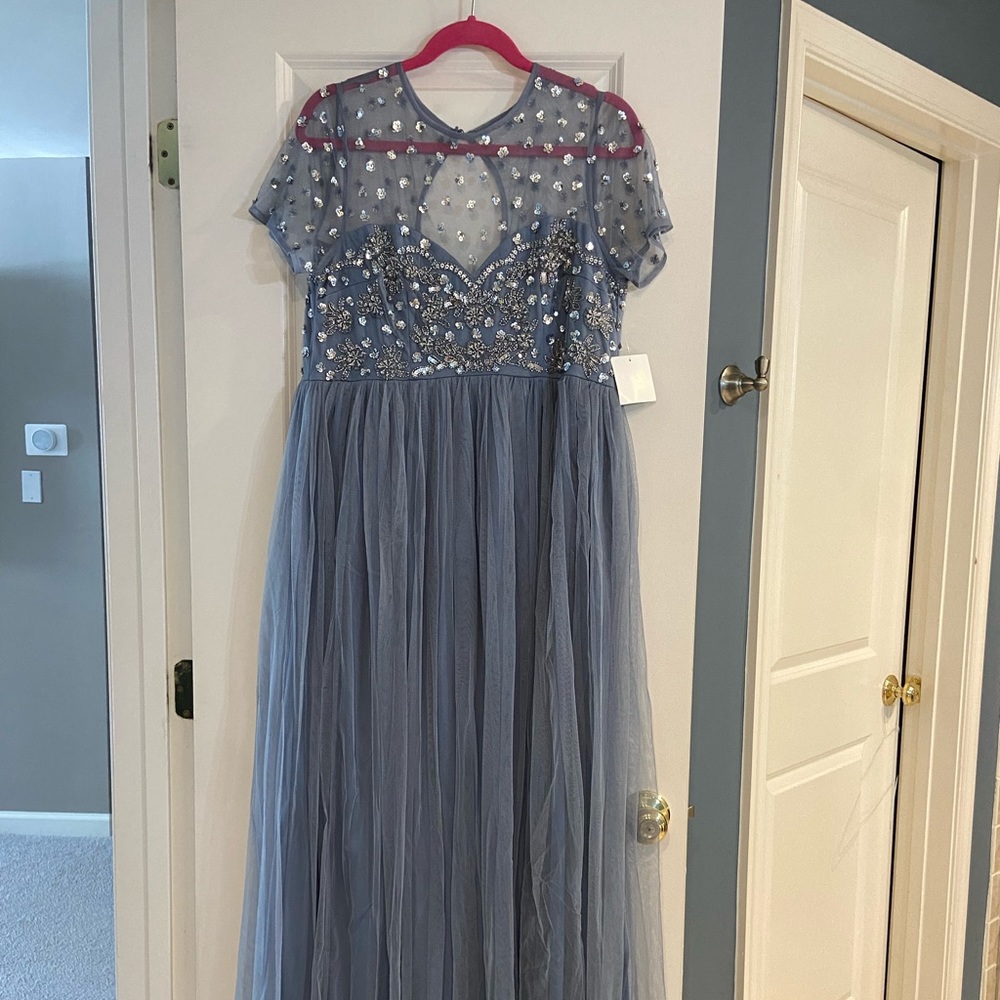 Maya Maternity formal sequin gown!